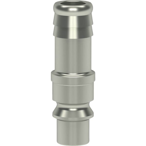 Lüdecke Male connector with 10mm hosetail ESOIG10SS