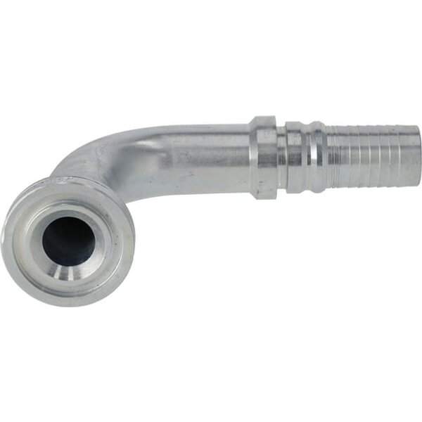 Alfagomma Swage coupling 4SH-DN25 with flange diameter 47,6mm 90° H100 SFSH251690H100G2