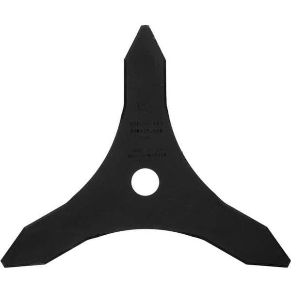 Kramp Brushcutter blade 3T, L:300, diameter 25.4, 3mm FGP505803