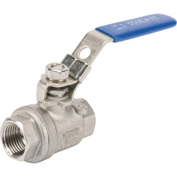 Ball valve, stainless steel, 2xF 3/4" BVS34FSS