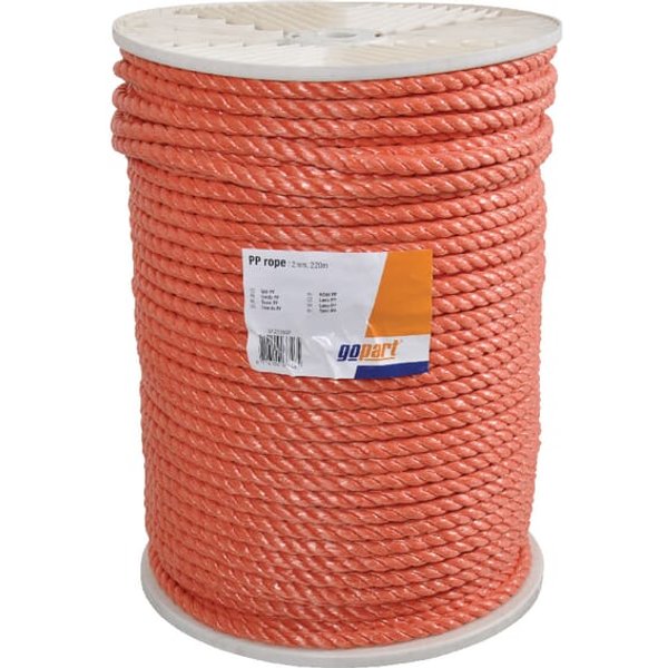 gopart PP rope orange 14mm, 220m, 514220GP