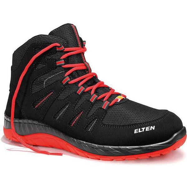 Elten Safety shoes Maddox black/red Mid ESD 46 76956146