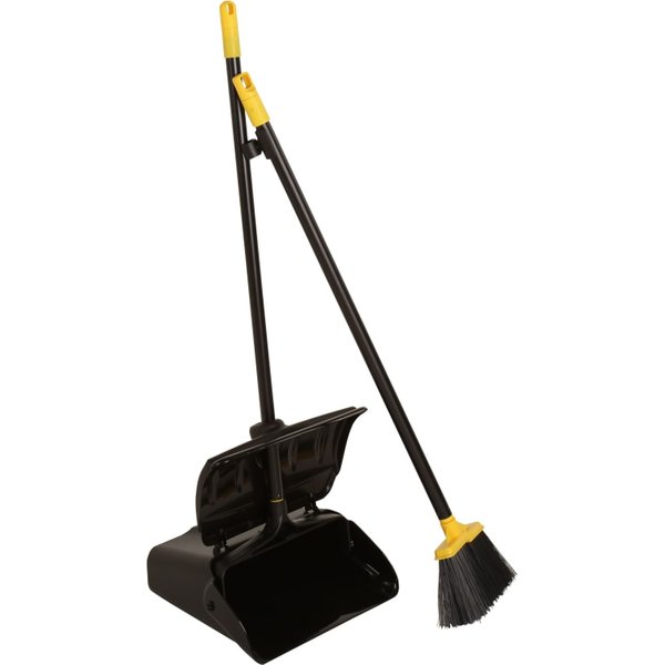 Bulldozer Heavy-duty Long Handled Dustpan and Brush Set HQ.HDLPB.SET2