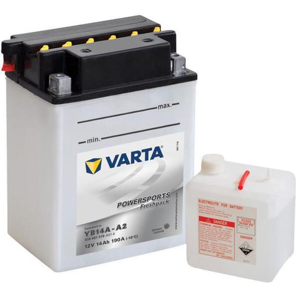 VARTA Battery 12V 14Ah 190A Powersports Freshpack 514401019I314PS