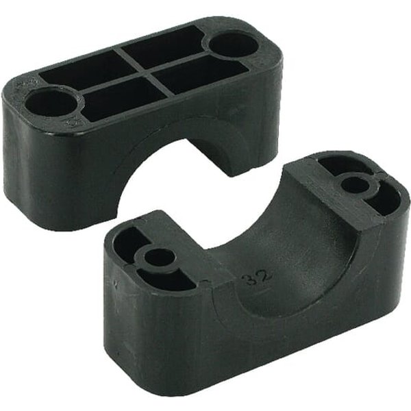 Stauff Clamp black smooth A5 32 mm RS911532PAG