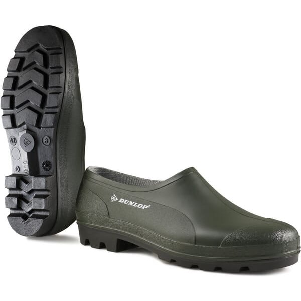Dunlop Shoes green, size 7 Slip on Wellie B35061141