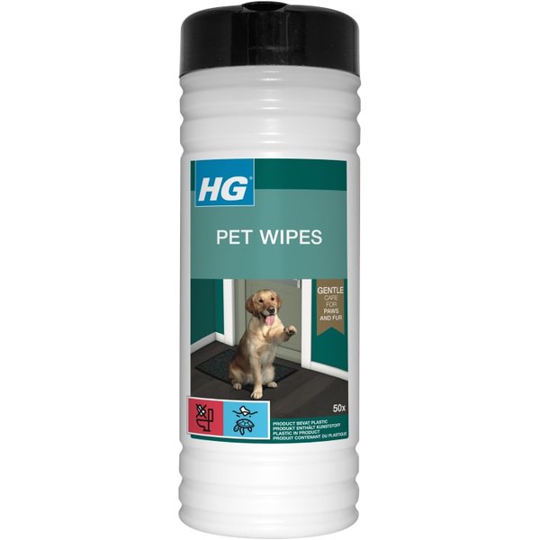 HG Pet Wipes Tub of 50 701000103
