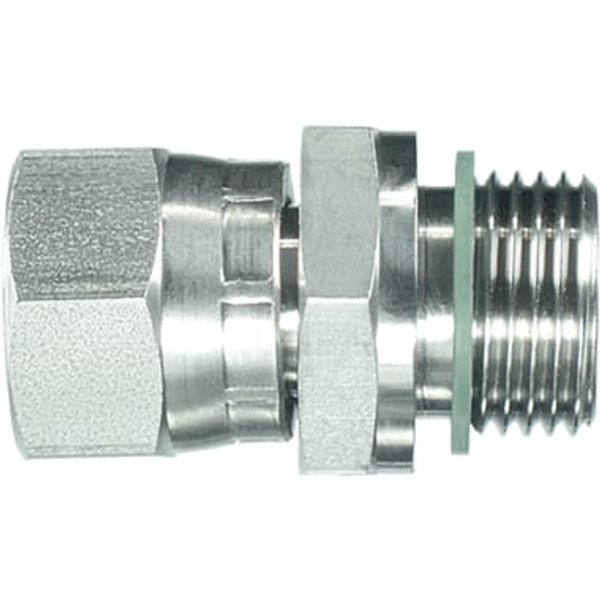 PH Hydraulik Straight Adaptor M/F 1/4"x3/8" BSP SS VNBW0406SS