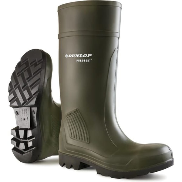 Dunlop Safety boots green class S5 size 5 Wellingtons Purofort® Professional C46293338