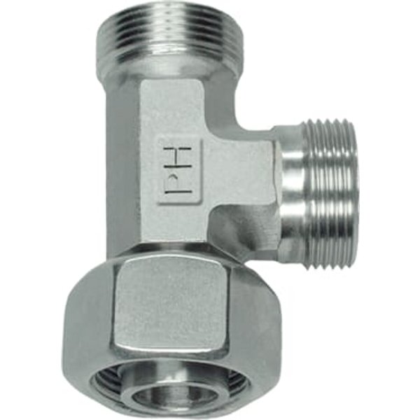 PH Hydraulik T piece Adjustable 15L SS ELS15LSS