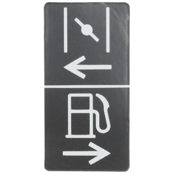 Honda Choke label sticker 87528Z4M000