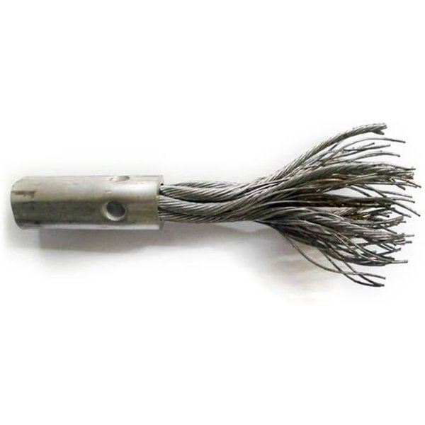 Weber Brush Systems Weed brush tuft 160x16mm twisted wire 10x WB16016TP10