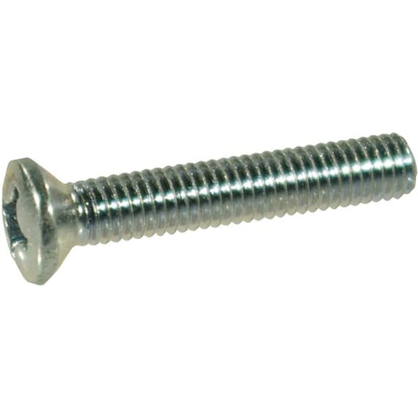 Kramp Countersunk screw DIN966 M6x30 steel zinc-plated 4.8 966630P100