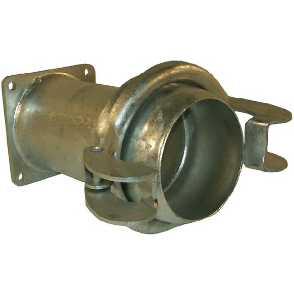 Kramp Male 6"+4 bolt flange Bauer 6143000