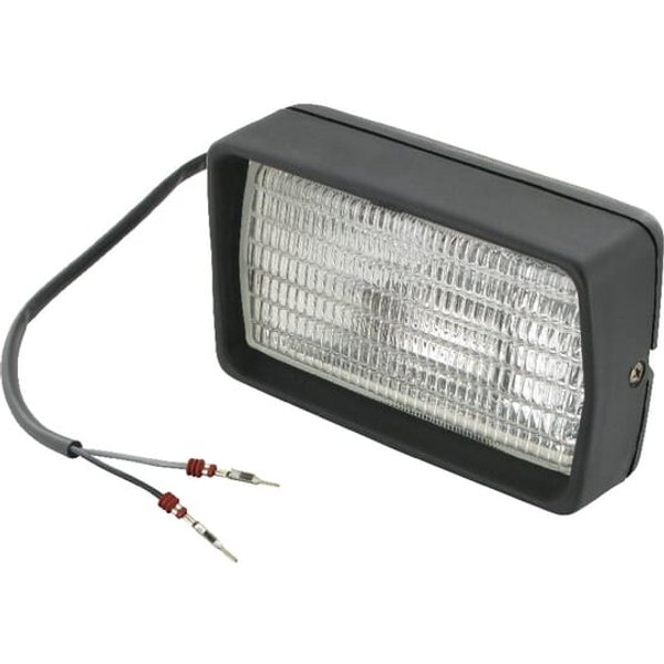 Cobo Work light Halogen, 55/70W, rectangular, 12/24V, transparent, 96mm, 2-pin, 05359000