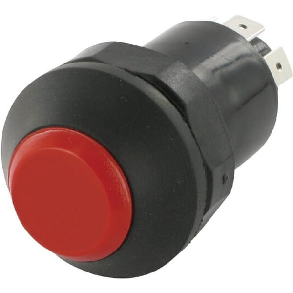 Pneutron Push switch, PTO, round, red 11145340PN
