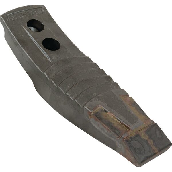 Kramp Cultivator point 260x65x6mm, hardened, curved, 2 hole, suitable for Pöttinger 9791500310CN