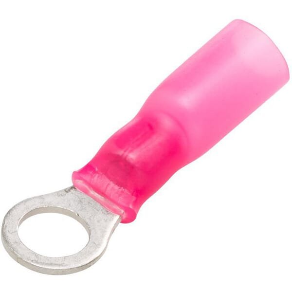 Hella Ring connector, diameter 5.3mm Series A, red, 0.5-1mm² blister (25x), 8KW732572003