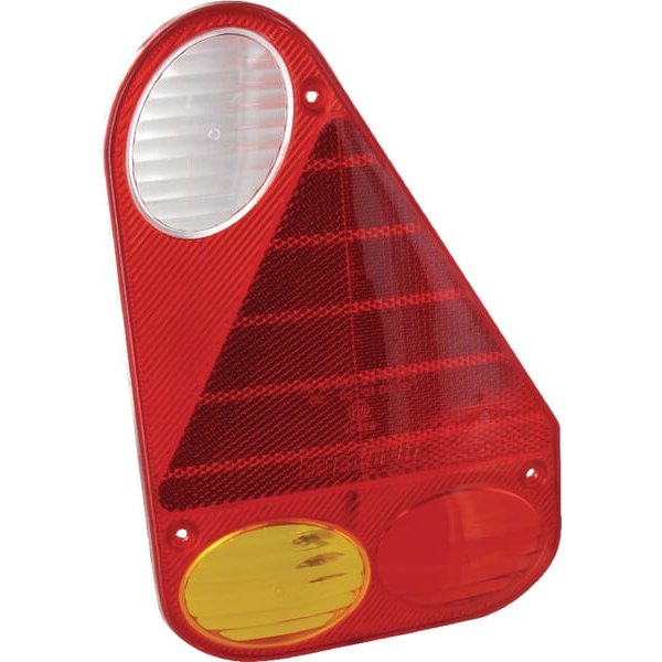 Aspöck Light lens, amber/red/transparent rear/right 188448107