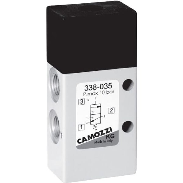 Camozzi Valve, 3/2 monostable 338035