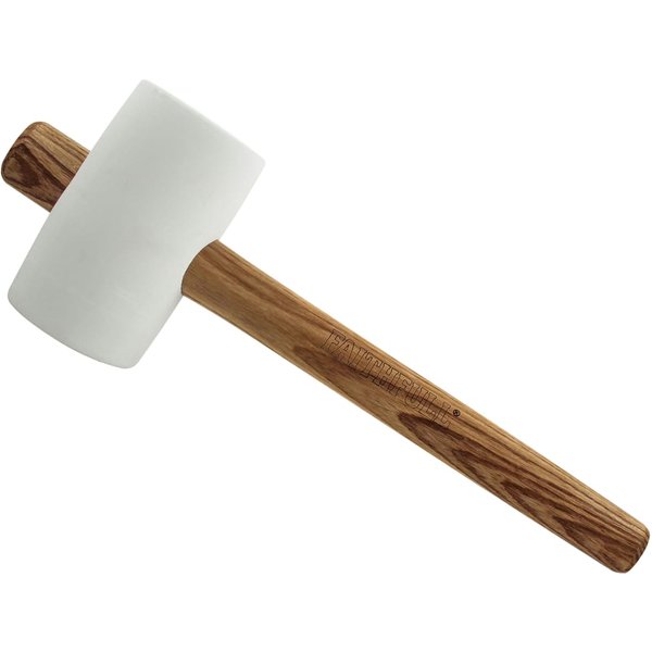 Faithfull White Rubber Mallet 24oz FAIRMWF24FSC