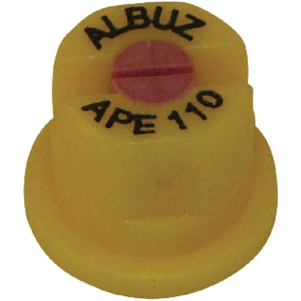 Albuz Flat fan nozzle APE 110° 015 yellow ceramic APE110YELLOW