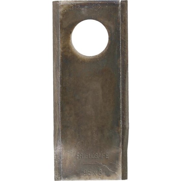 Kramp Mower blade LH 96x40x3mm bore diameter 19mm Suitable for Deutz Fahr 25 pack VF16502727KR