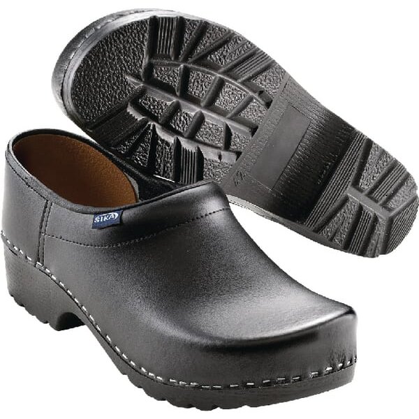 Sika Clogs black size 7 Traditional 124 124B41