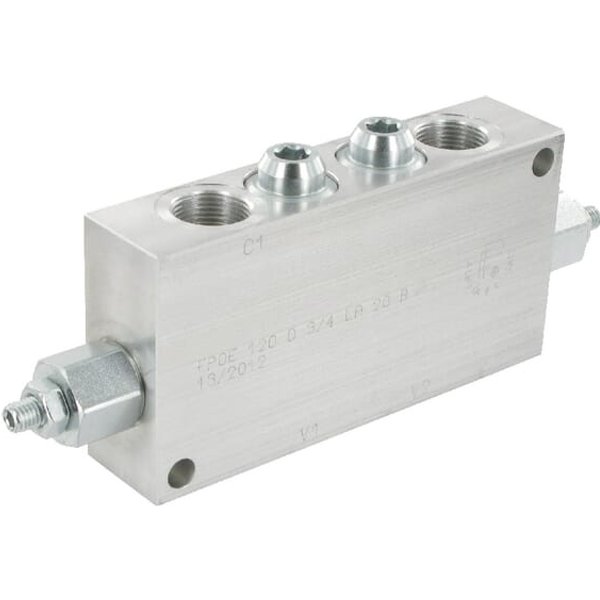 FluidPress Counter balance valve double 3/4" FPOE120D34LA20B