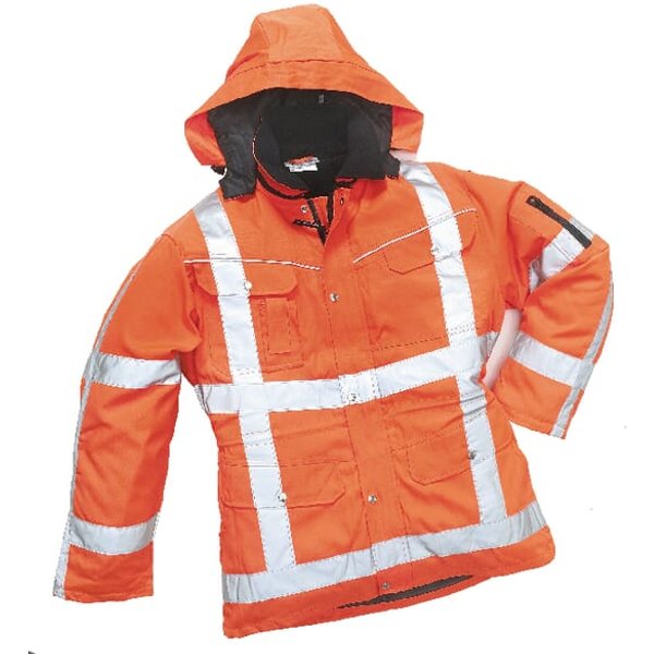 Hydrowear Parka Jacket, orange, size XL, UK:42/EU:56, Beaverline, Aspen by 046456FOXL