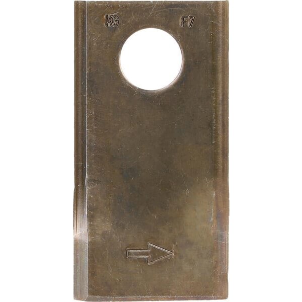 Kverneland / Taarup Mower blade LH 93x47x3mm bore diameter 19mm Suitable for Taarup/PZ/Vicon 25 pack KT4189400001