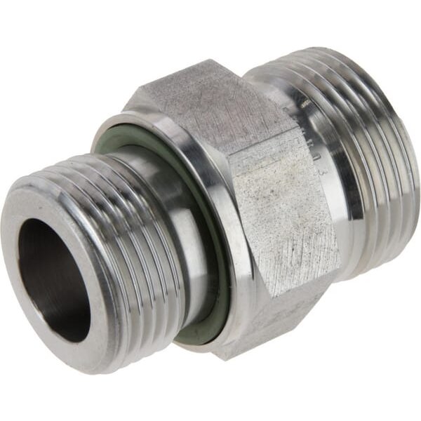 PH Hydraulik Male Stud coupling 20S x 3/4" BSP WD SS GES20SR34WDSS
