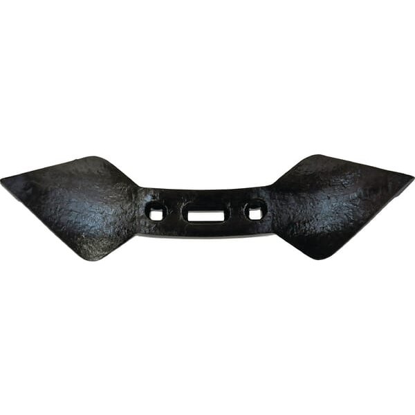 Non Original Cultivator point 450x135x19.5mm, reversible, curved, 3 hole CP489073