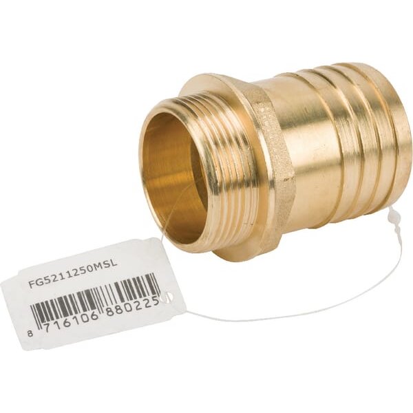 MZ Brass hose conn. 50mm x M 1 1/2" FG5211250MSL