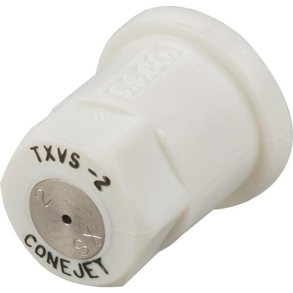 TeeJet Hollow cone nozzle TX 80° 2 white stainless steel TXVS2