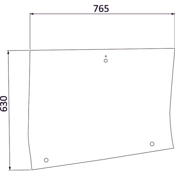 Kramp Side window LH 816810040421KR