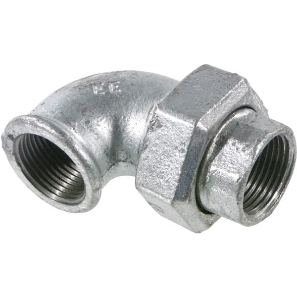 Kramp Coupling 90° galv. F/F 1 1/4" FG95114