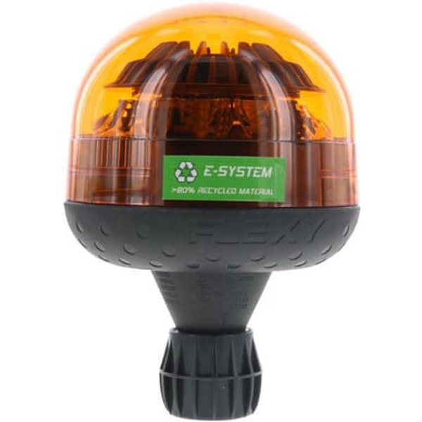 Sacex Beacon LED, 17W, 12-24V, amber, flexible pole mount, diameter 146x128mm, E-VENUS by 2143L75E08