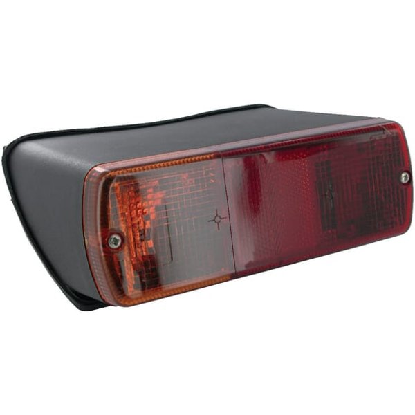 Britax Rear light RH rectangular, 12/24V, red/amber, bolt on, 200x85x85mm, 83960375N
