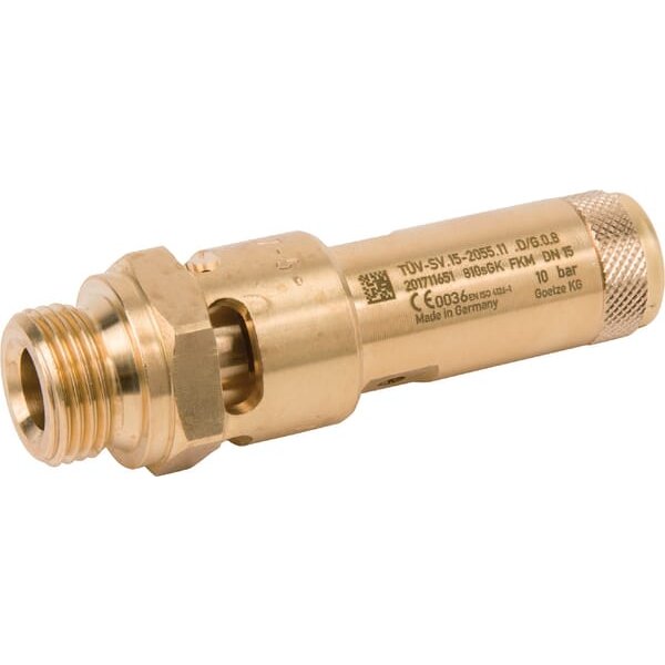 Kramp Safety valve 1/2"CE 10 bar SV2122G08M10B