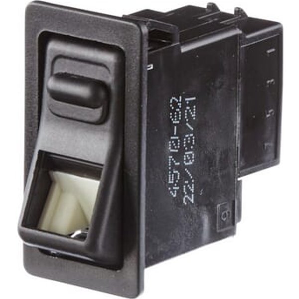 Hella Rocker switch, I-0, 4-pin, with comfort function/safety switch 6EH004570621