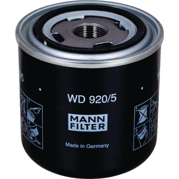 MANN-FILTER Hydraulic oil change filter WD9205