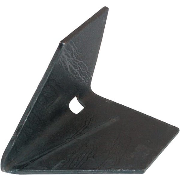 Non Original Ridger point 110x110x4mm, hardened, flat, 1 hole, suitable for Rau E16417N