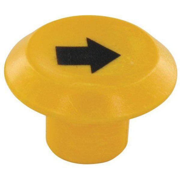 Pneutron Emblem, Lift and lower, round, yellow 11316520PN
