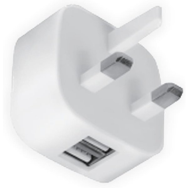 Dencon Dual USB UK Charger Plug 240V AC 7099
