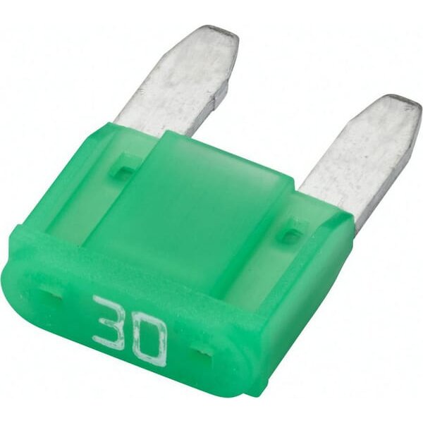 Hella Fuse Mini blade 32V 30A Length 16.3mm green Pack 10x 8JS728596252