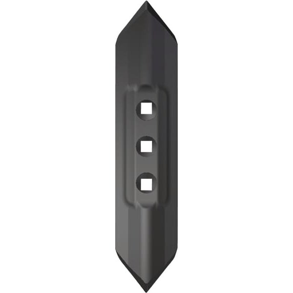 Non Original Cultivator point 345x73x13mm, reversible hardened, flat, 3 hole CP734545