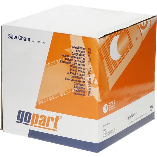 gopart Saw chain .325" 1.5mm 1848 DL 100 ft standard chisel 32515CB100RGP