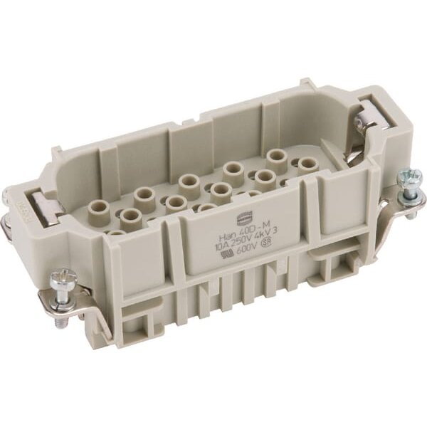 Harting Pin insert D 40P crimp connector 09210403001