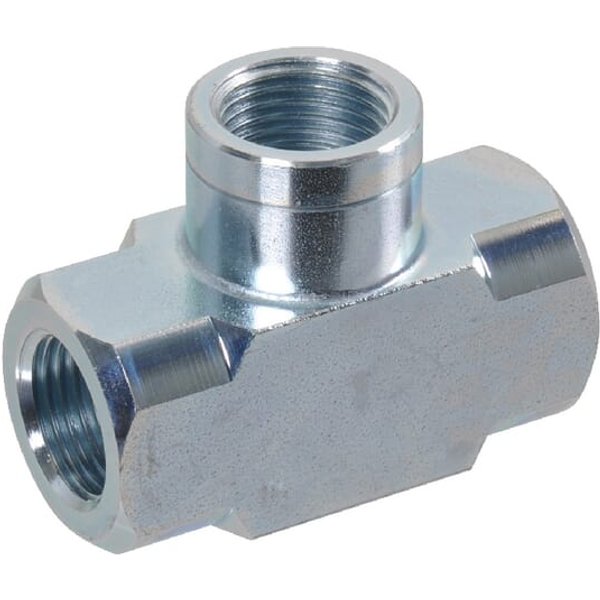 Burnett & Hillman T piece F 1/4 BSP TBB04